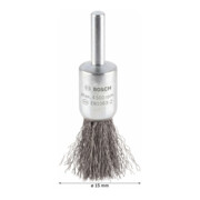 Bosch Pinselbürste gewellt 0,2 mm 15 mm 4500 U/ min-2