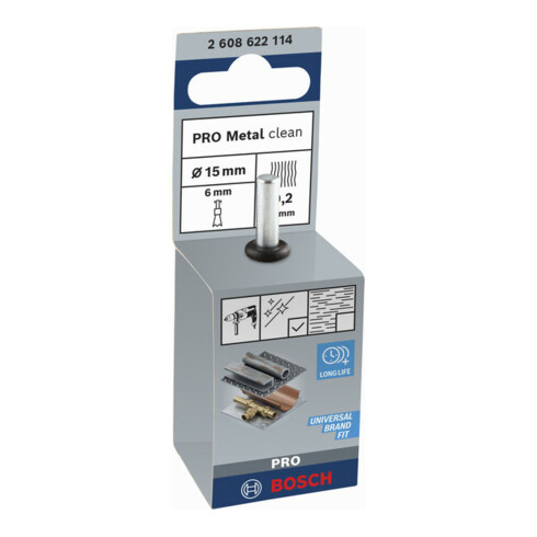 Bosch Pinselbürste gewellt 0,2 mm 15 mm 4500 U/ min