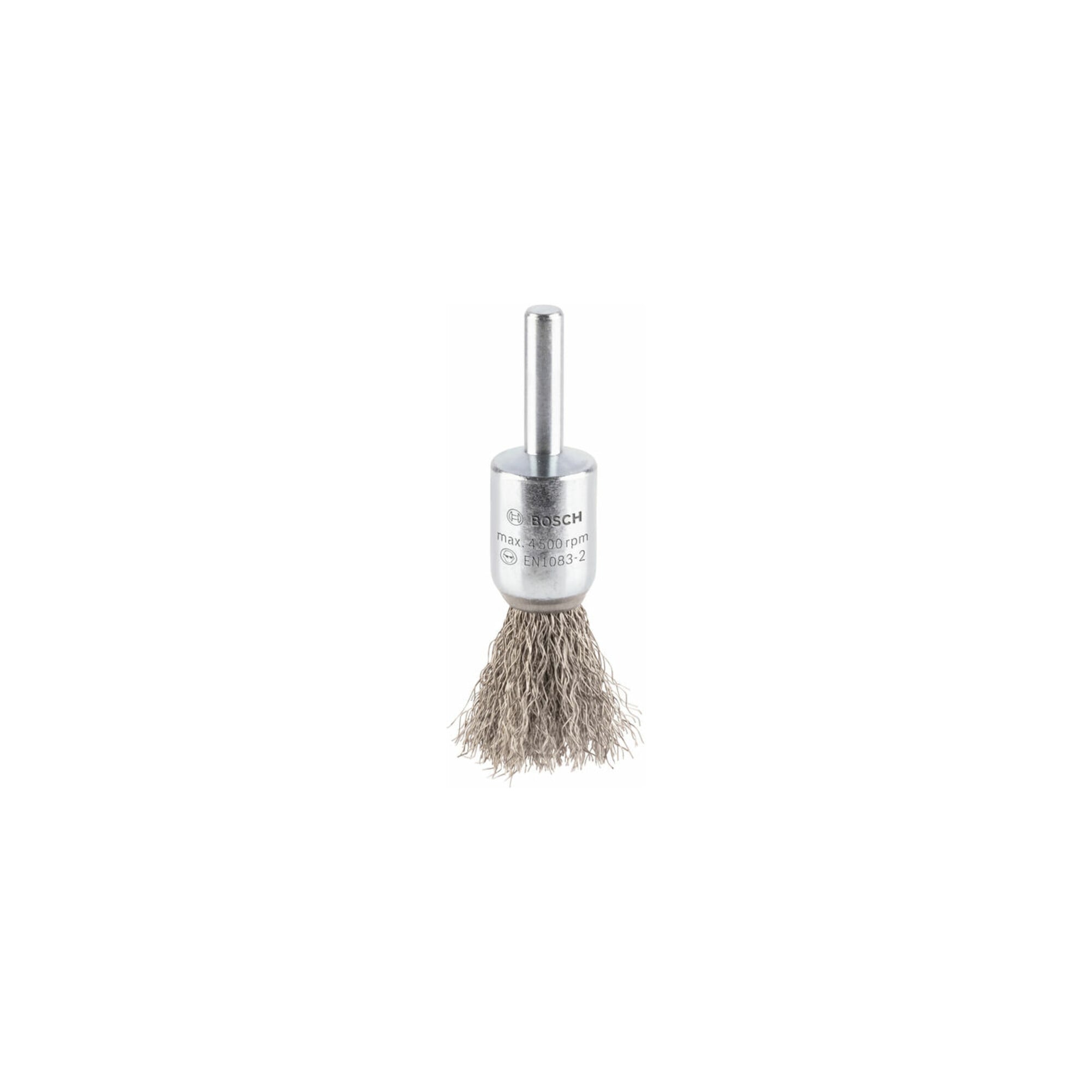 BOSCH Pinselbürste gewellt rostfrei 0,2 mm 15 mm 4500 U/ min