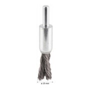 Bosch Stahl-Pinselbürste mit gezopftem Draht-4