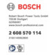 Bosch Pinza di serraggio 1/2", 27mm-2