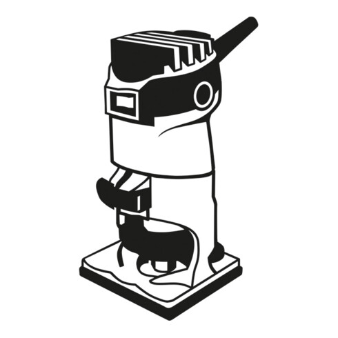 Bosch Pinza di serraggio per fresa per bordi GKF 600 Professional