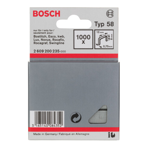 Bosch Pinza per fili sottili tipo 58