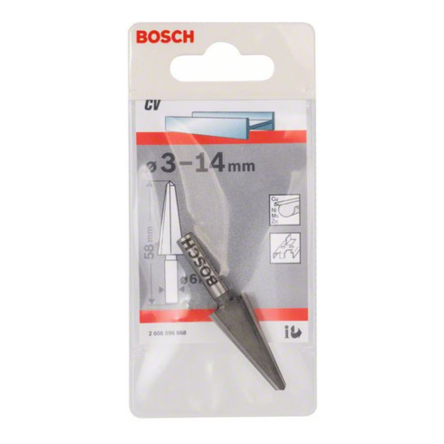 Bosch plaatschilboor, cilindrisch Cv