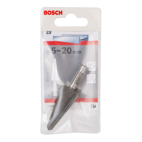 Bosch plaatschilboor, cilindrisch Cv