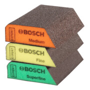 Bosch Plateau abrasif mousse EXPERT Flex S473, 98 x 120 x 13 mm, moyen