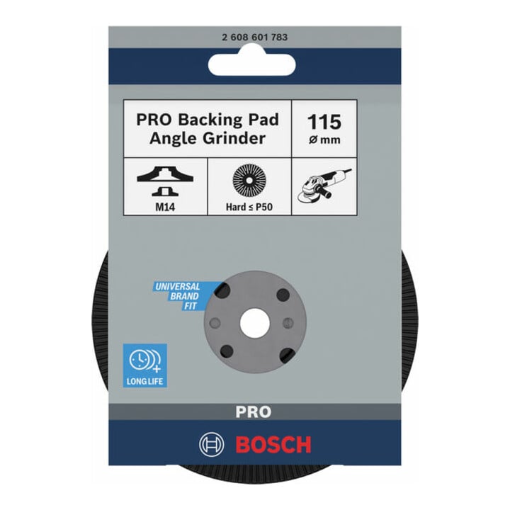 Bosch Plateau de support 115 mm, M14, dur
