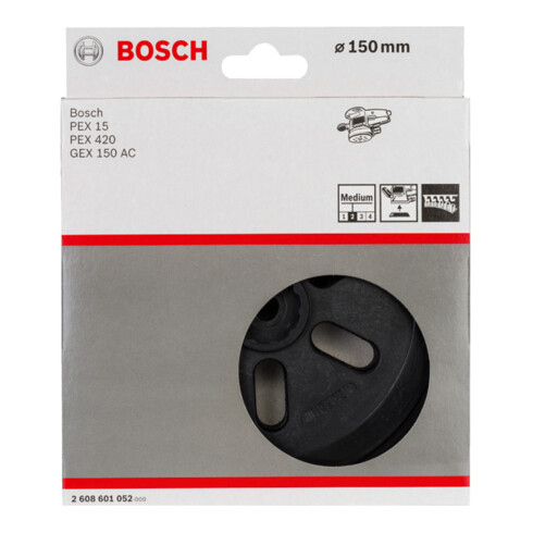 Bosch Platorello medio 150 mm per GEX 150 AC PEX 15 AE