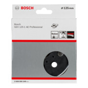 Bosch Platorello medio-duro, 125 mm, per GEX 125-1 AE-2