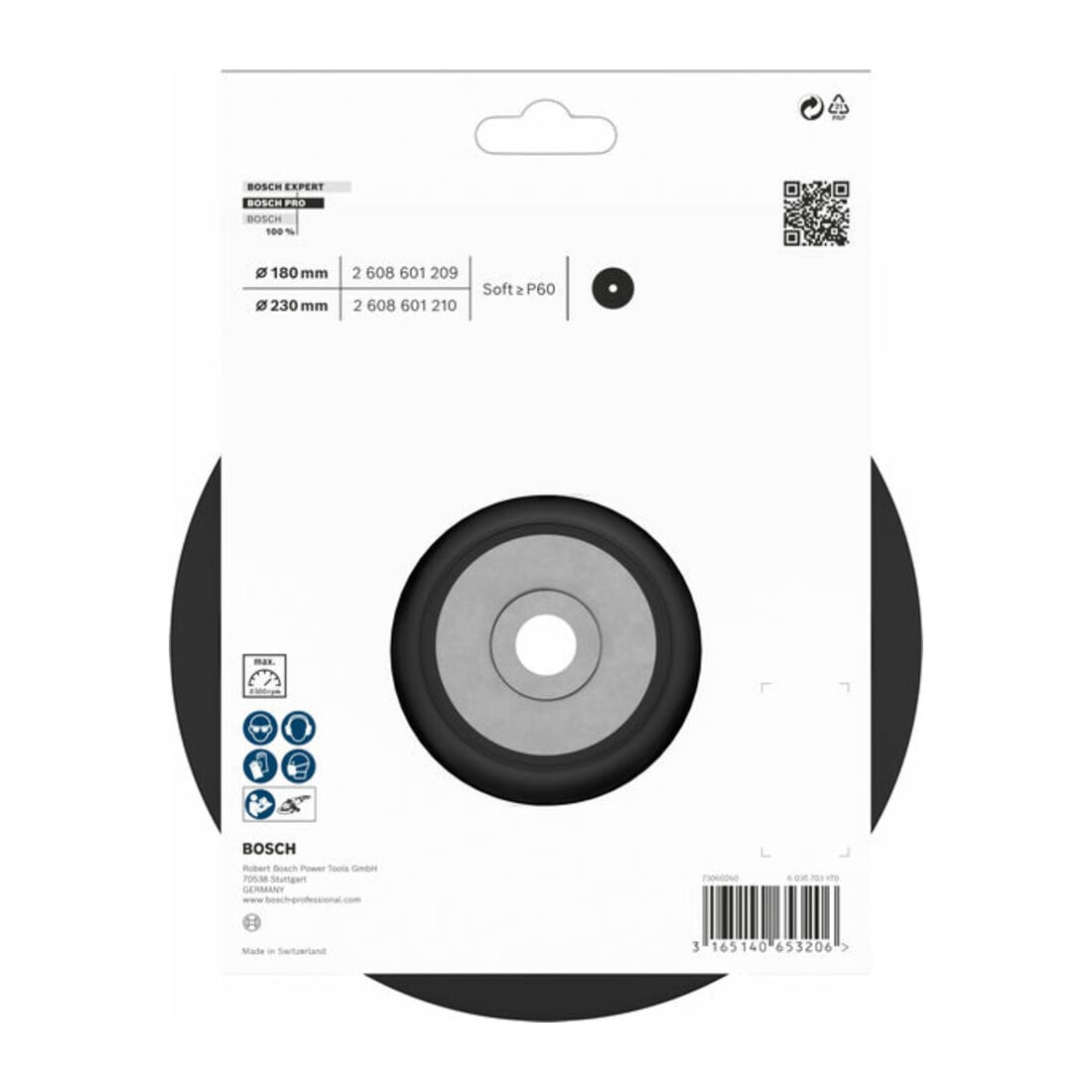 Bosch Platorello Standard M14 180mm 8 500 giri/min.