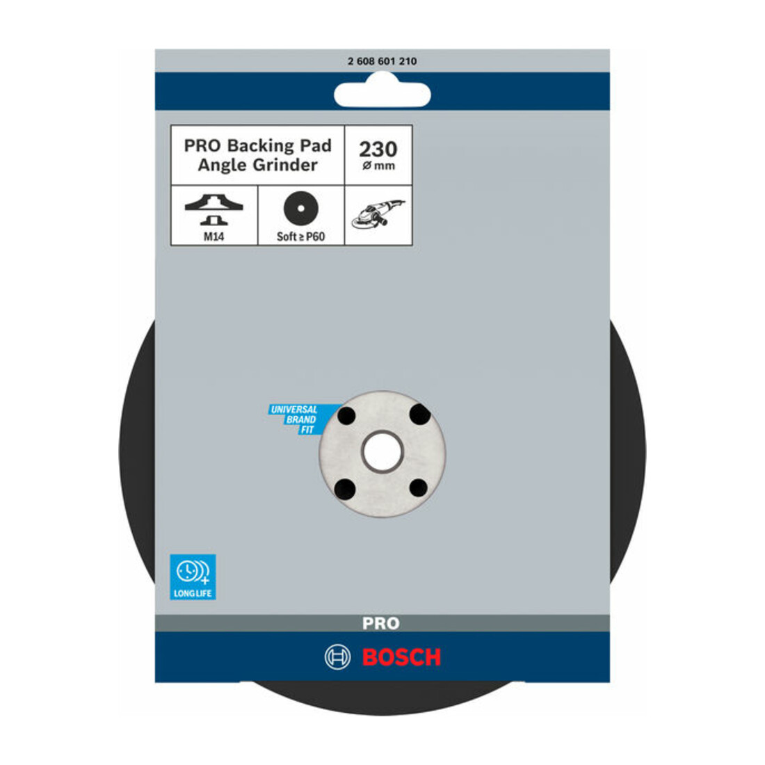 Bosch Platorello Standard M14 230mm 6 650 giri/min.
