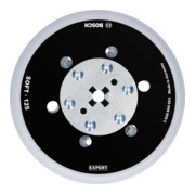 Bosch Platorello universale multiforo EXPERT 125mm, morbido per levigatrice rotorbitale