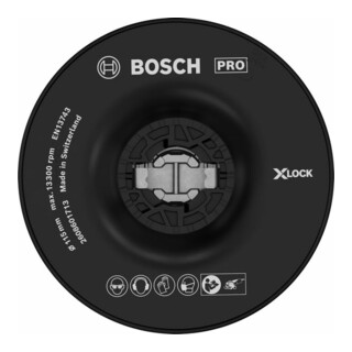 Bosch Platorello X-LOCK, 115mm duro
