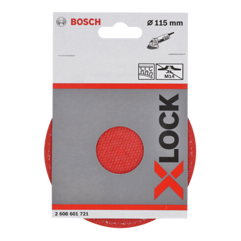 Bosch Platorello X-LOCK, Chiusura in velcro