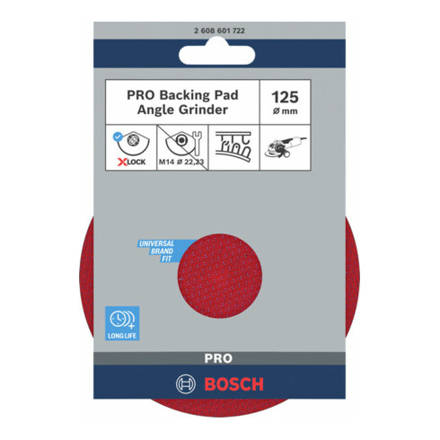 Bosch Platorello X-LOCK, Chiusura in velcro