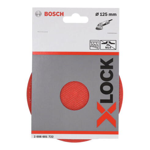 Bosch Platorello X-LOCK, Chiusura in velcro