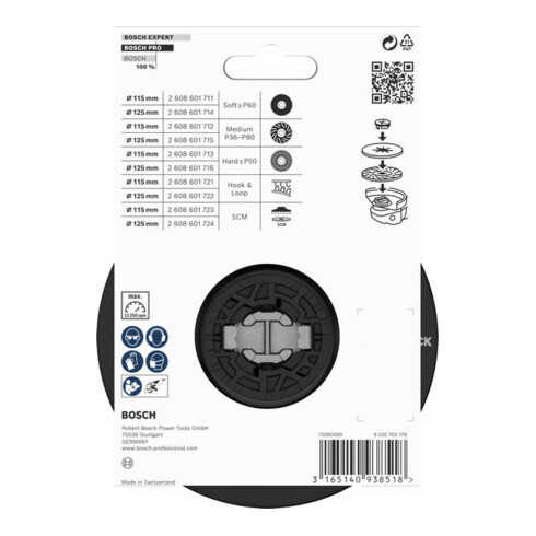 Bosch Platorello X-LOCK, medio duro