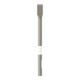 Bosch platte beitel met 19 mm binnenzeskant 300 x 25 mm