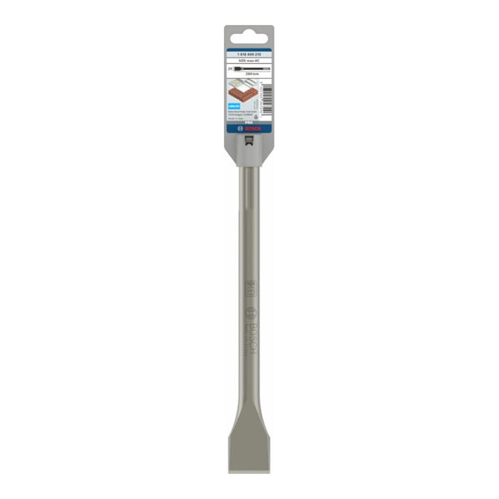 Bosch platte beitel met SDS max opname 280 x 25 mm