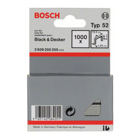 Bosch platte draadklem type 52