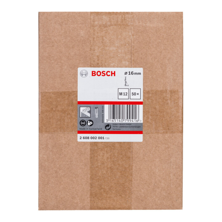 Bosch plug 16 mm 50 mm