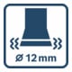 Bosch Polierer GPX 12V-77 77 mm exzentrisch 12 mm Schwingkreis