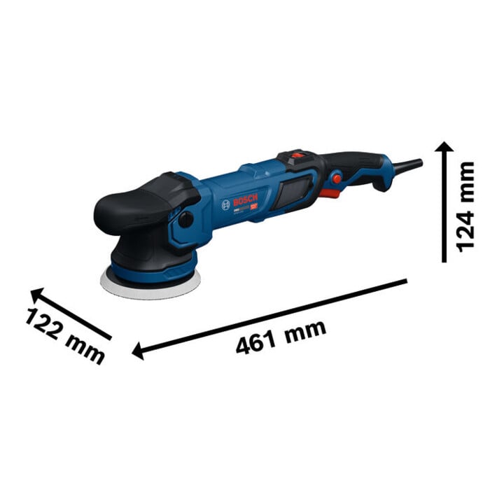 Bosch Polierer GPX9-125S Schwamm 130mm Professional Tasche