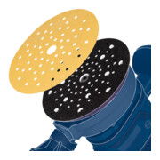 Bosch Polierschwamm, 125 mm, geschnitten, 2 Stk