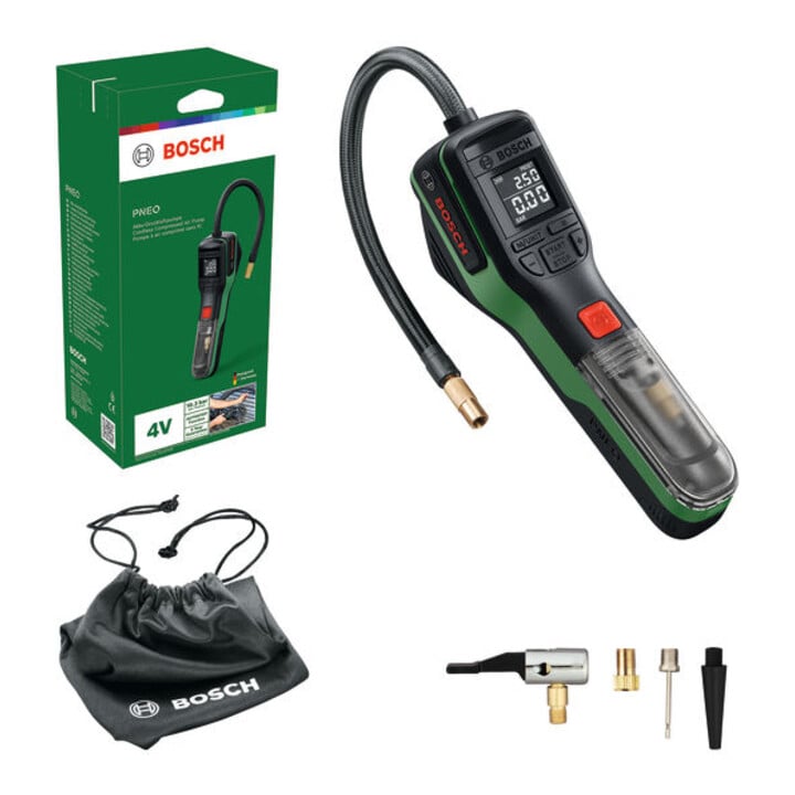 Bosch Pompe à air comprimé sans fil PNEO Sac à outils