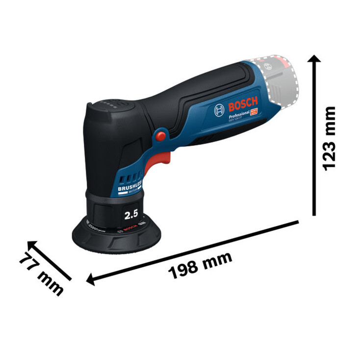 Bosch Ponceuse excentrique GEX 12V-77 12V 77 mm