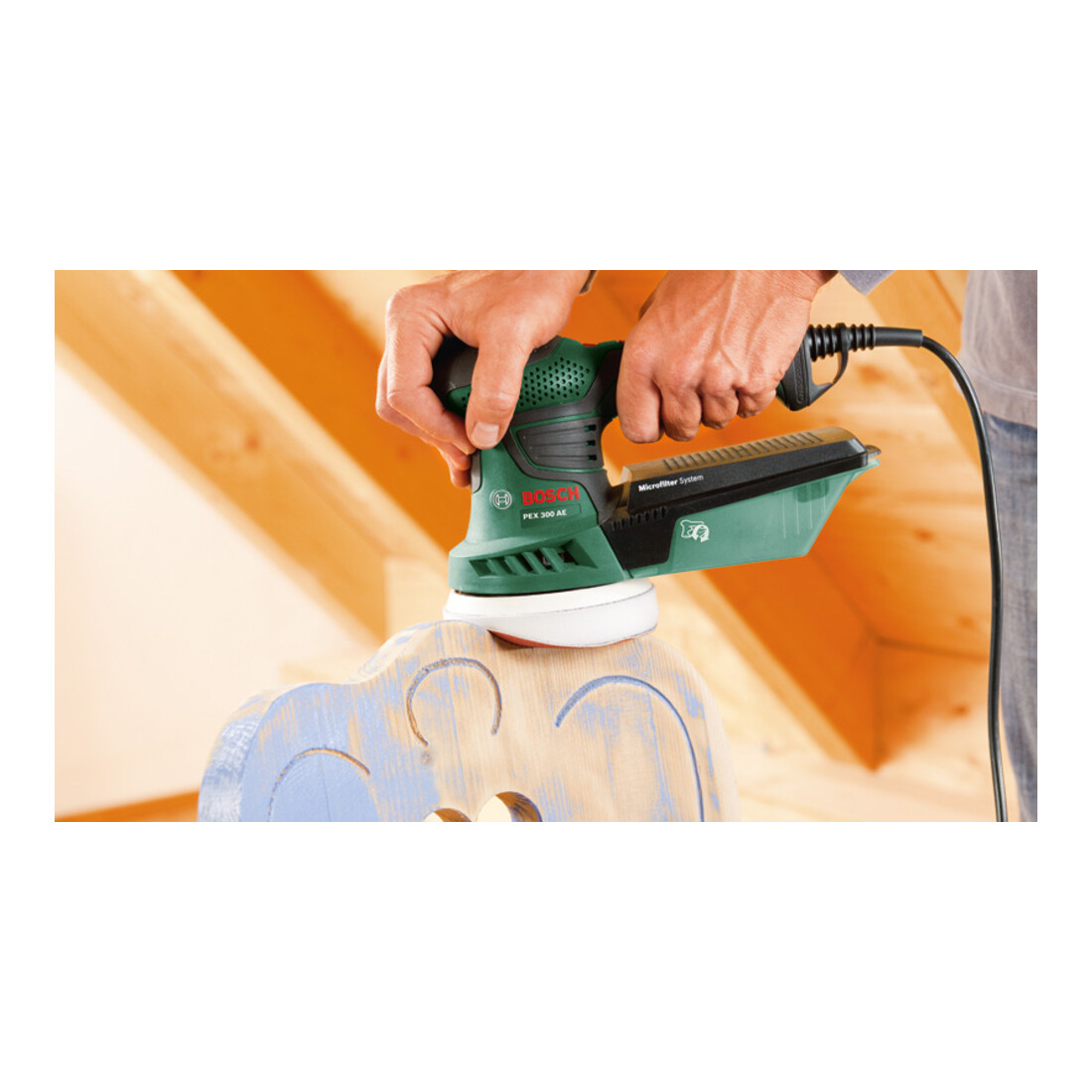 Bosch Ponceuse excentrique PEX 300 AE