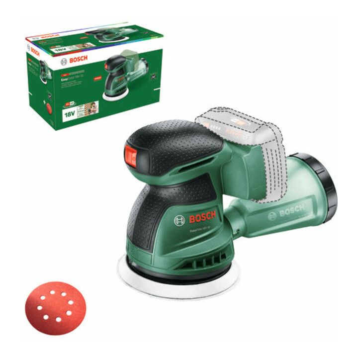 Bosch Ponceuse excentrique sans fil EasyOrbit 18V-10