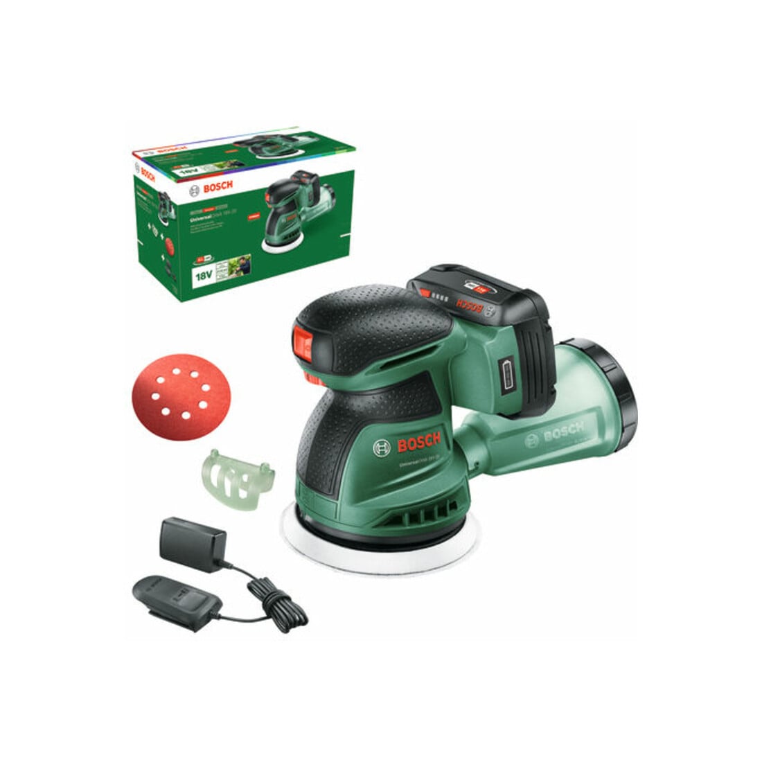 Bosch Ponceuse excentrique sans fil UniversalOrbit 18V-20