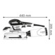 Bosch Ponceuse vibrante GSS 280 AVE avec L-BOXX