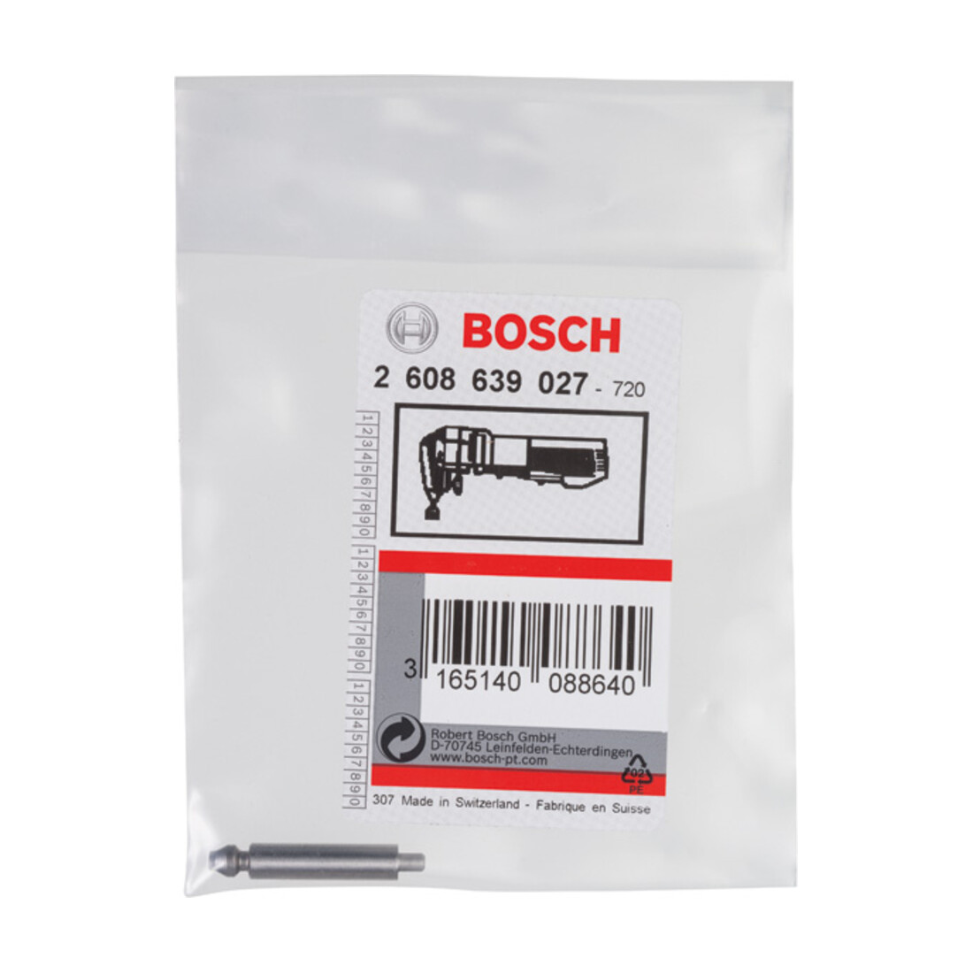 Bosch pons voor rechte snede GNA 16
