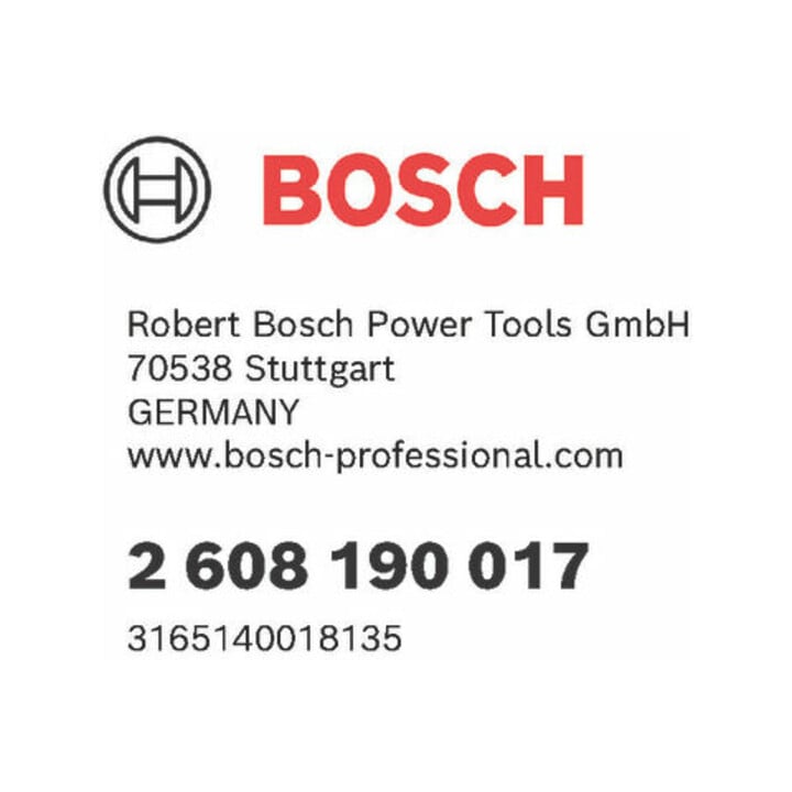 Bosch ponsgereedschap voor ongeperforeerde schuurvellen 115 x 280 mm 14 gaten