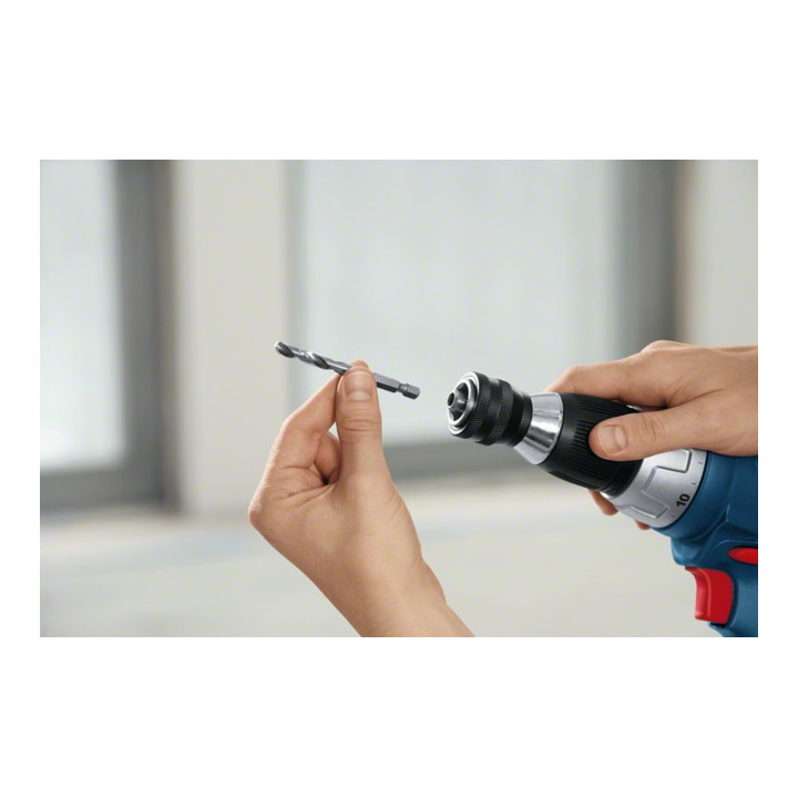 Bosch Power-Change-Adapter 8-mm-Sechskantaufnahmeschaft für Lochsägen 14-210 mm