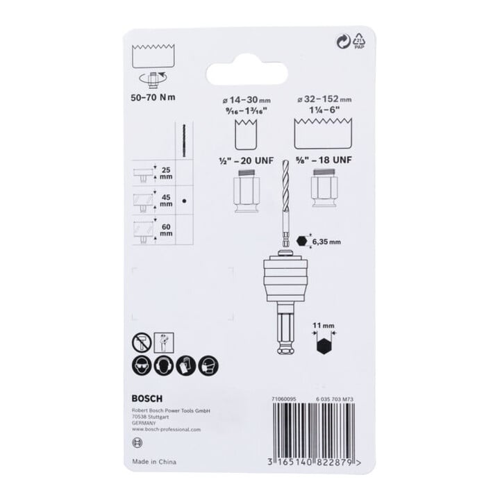 Bosch Power-Change-Adapter 9,5-mm (3/8“)-Sechskantaufnahmeschaft