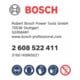 Bosch Power Change Plus-Adapter SDS plus mit Bohrer HSS-G 7,15 x 85 mm