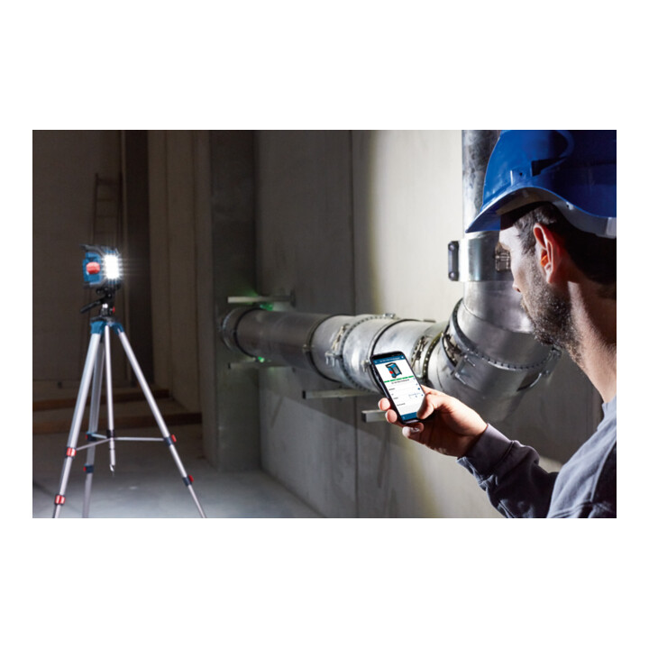 Bosch Power Tools Akku-Baustellenlampe GLI 18V-1200 C