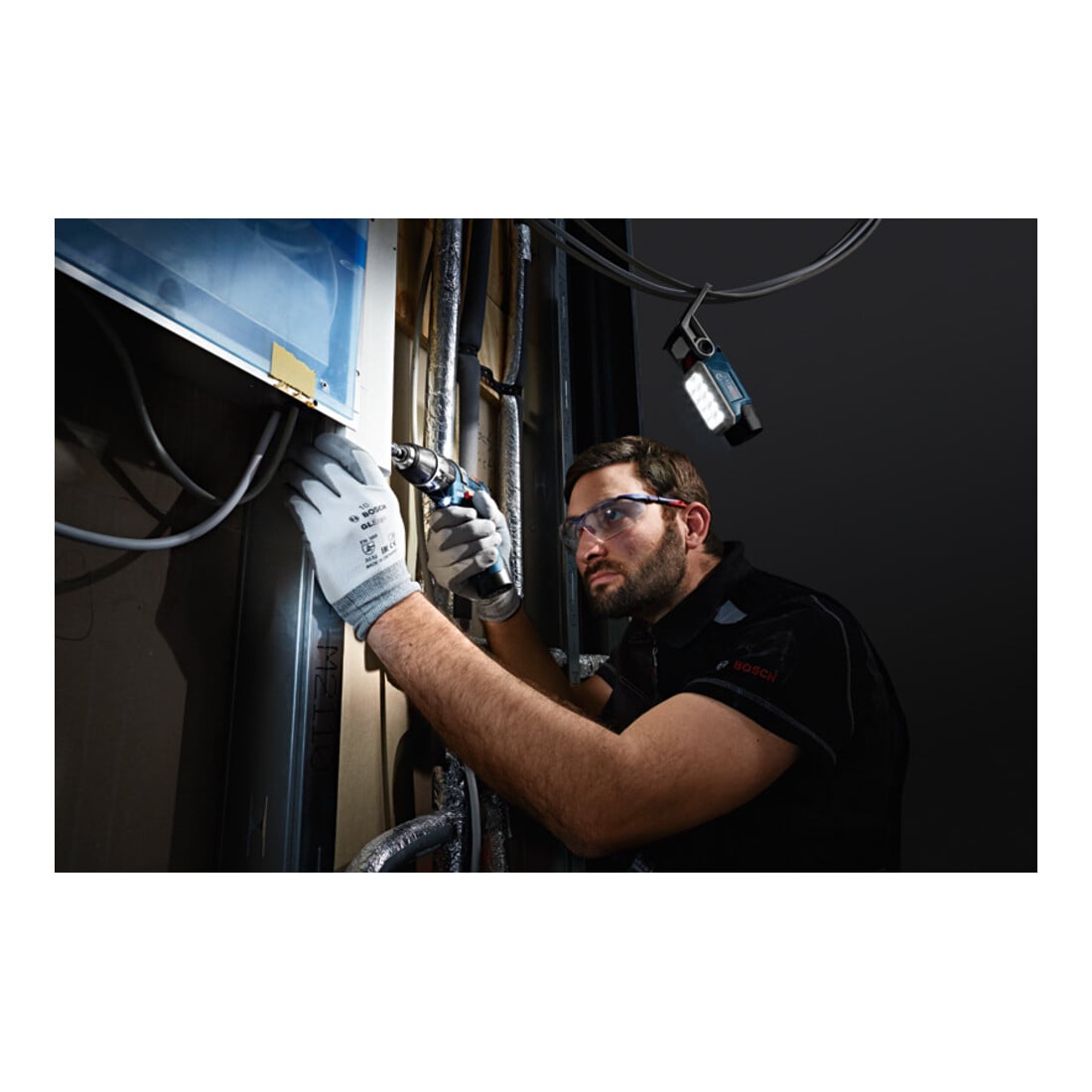 Bosch Power Tools Akku-Lampe GLI DeciLED 12V-330