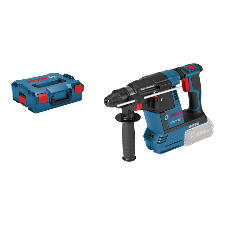 Bosch Power Tools Akku-Schlagbohhammer L-BOXX clic+go Plus GBH 18V-26