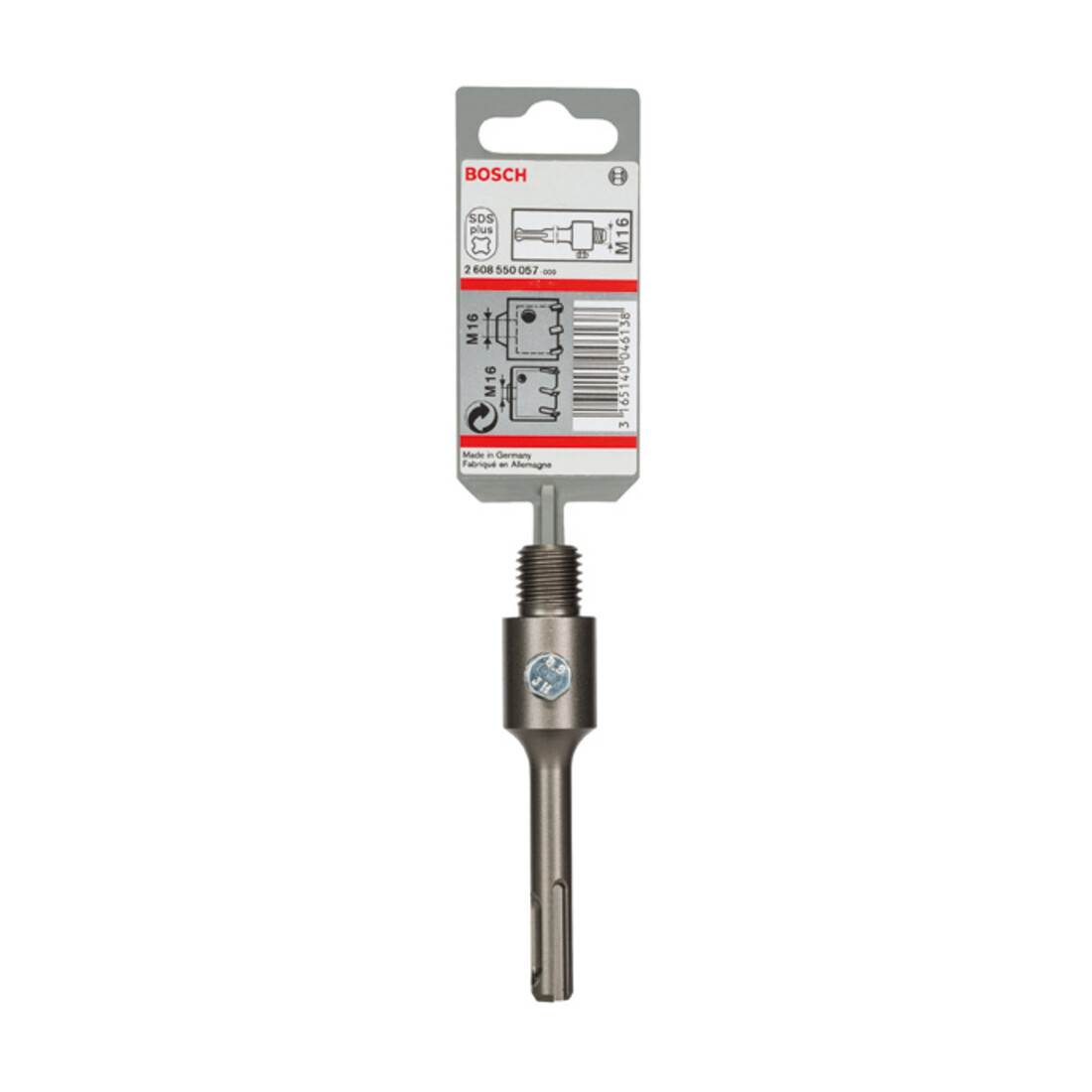 Bosch SDS-plus-Aufnahmeschaft für Hohlbohrkronen mit M16