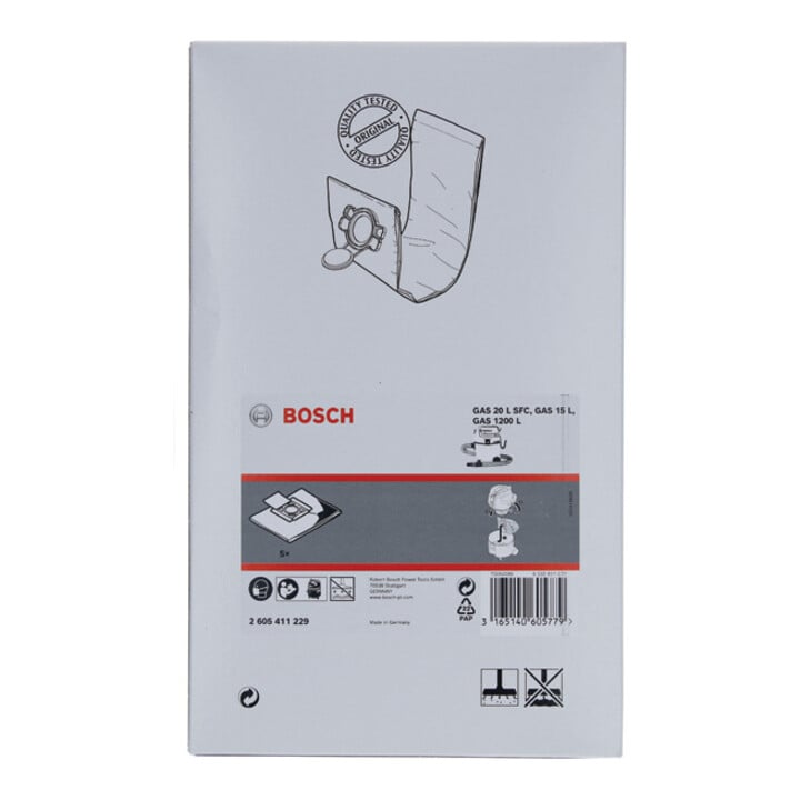 Bosch Power Tools Einwegstaubbeutel f.GAS 15 L 2605411229