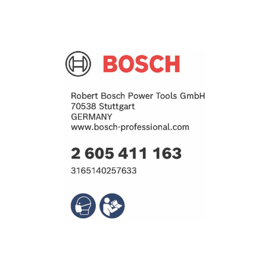 Bosch Power Tools Papierfilterbeutel f.GAS50/50M 2605411163