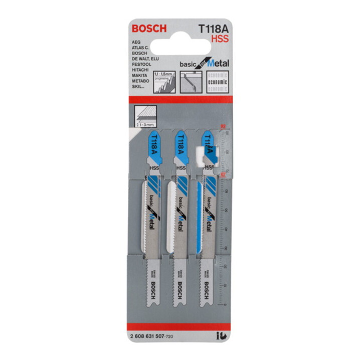 Bosch Power Tools Sägeblatt T 118 A 2608631013