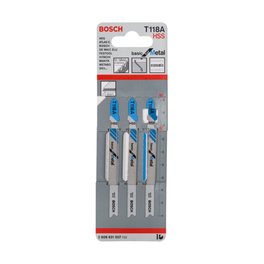 Bosch Power Tools Sägeblatt T 118 A 2608631013