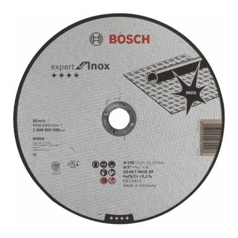 Bosch Power Tools Trennscheibe 230x2mm 2608600096