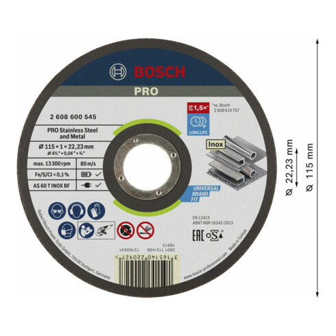 Bosch Power Tools Trennscheibe 2608600545