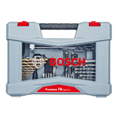 Bosch Premium X-Line Bohrer- und Schrauber-Set, 76-teilig